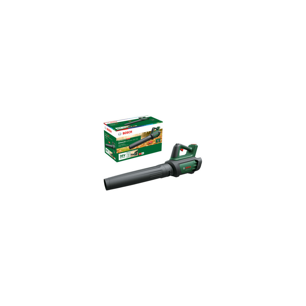 Bosch AdvancedLeafBlower 36V-750 souffleur de feuilles sans fil Noir, Vert