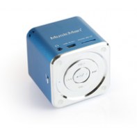 TEHHP030063 TEH Mini MusicMan Soundstation MP3 In(Jack/USB/SD) 600mAh Bleu
