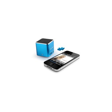 TECHNAXX 3808 TEHHP030220 TEH Mini Musicman Wireless Soundstation BT-X2 Bleu