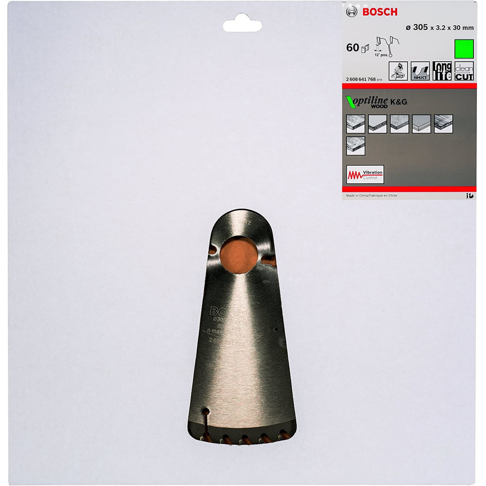Bosch Lames de scies circulaires Optiline Wood