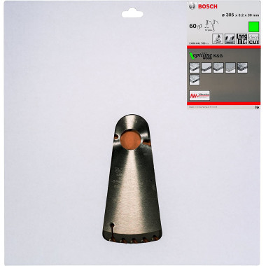 Bosch Lames de scies circulaires Optiline Wood