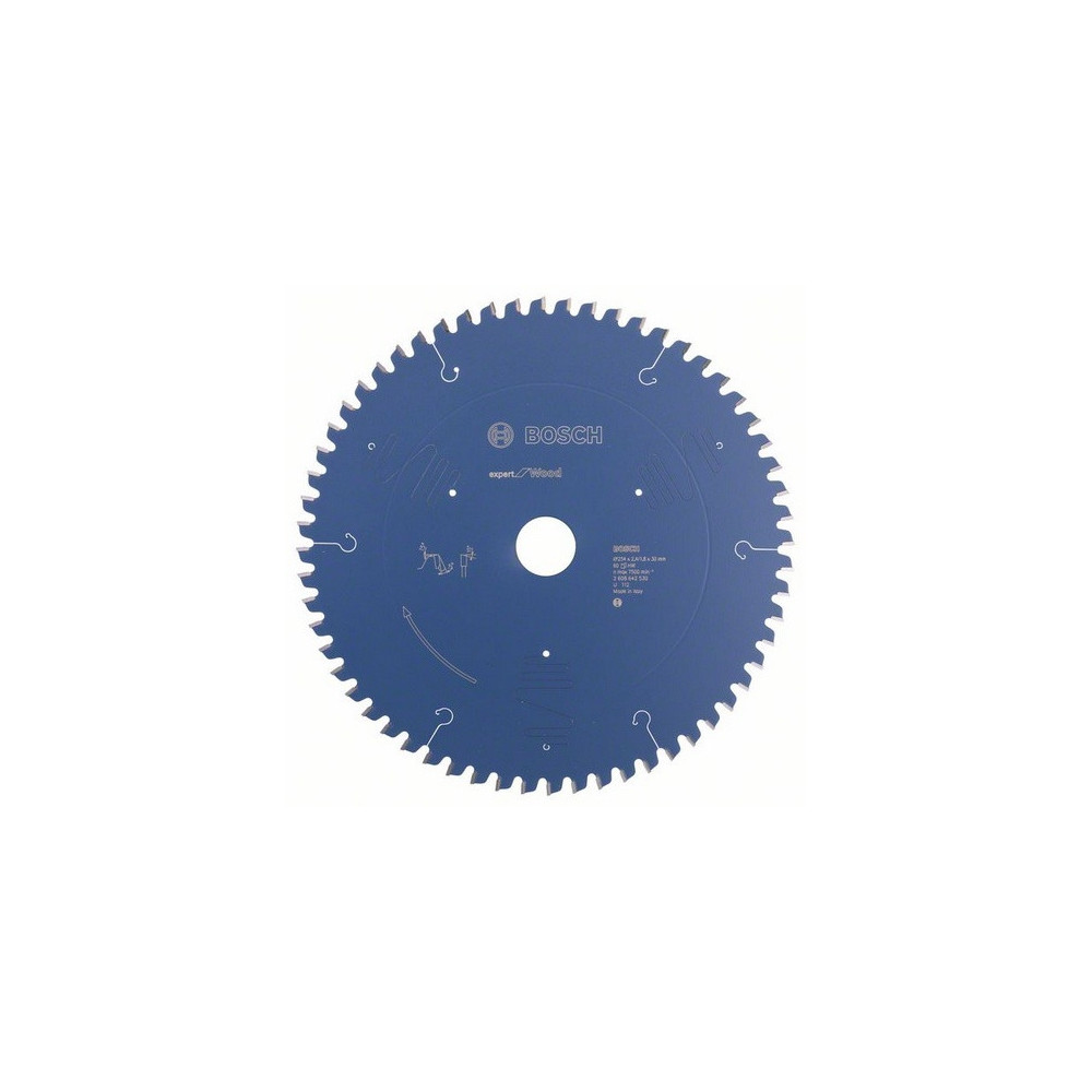 Bosch 2 608 642 530 lame de scie circulaire 25,4 cm 1 pièce(s)
