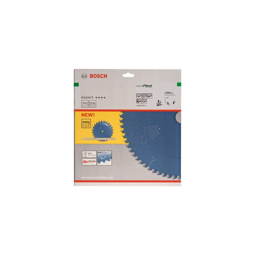 Bosch 2 608 642 530 lame de scie circulaire 25,4 cm 1 pièce(s)