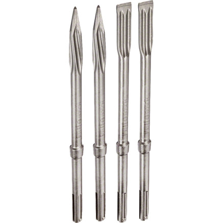 Bosch Coffrets de burins SDS max RTec 4 pièces