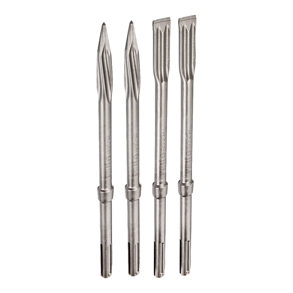 Bosch Coffrets de burins SDS max RTec 4 pièces Bosch Coffrets de burins SDS max RTec 4 pièces