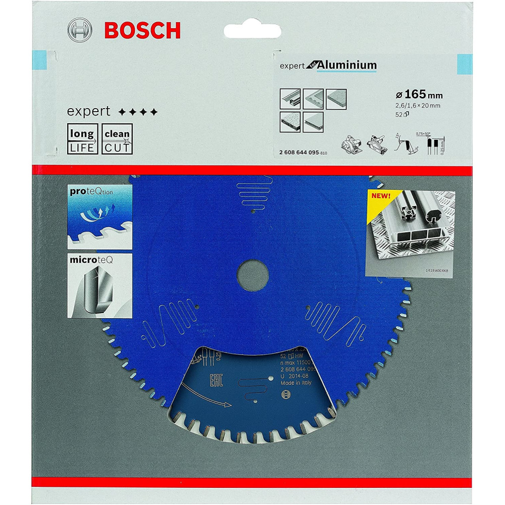 Bosch ‎2608644095 lame de scie circulaire 16,5 cm 1 pièce(s)