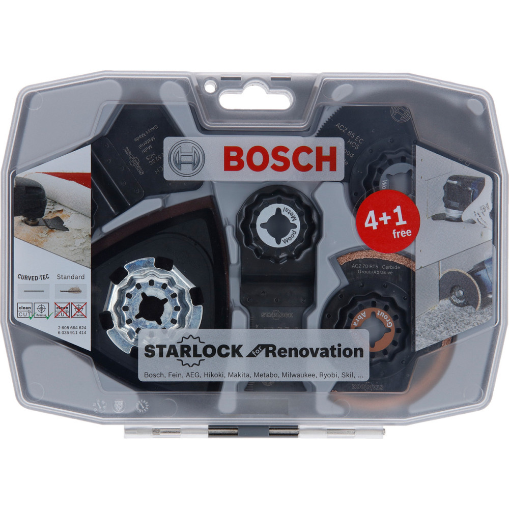 Bosch 2 608 664 624 accessoire d'outil multifonction Jeu de lames