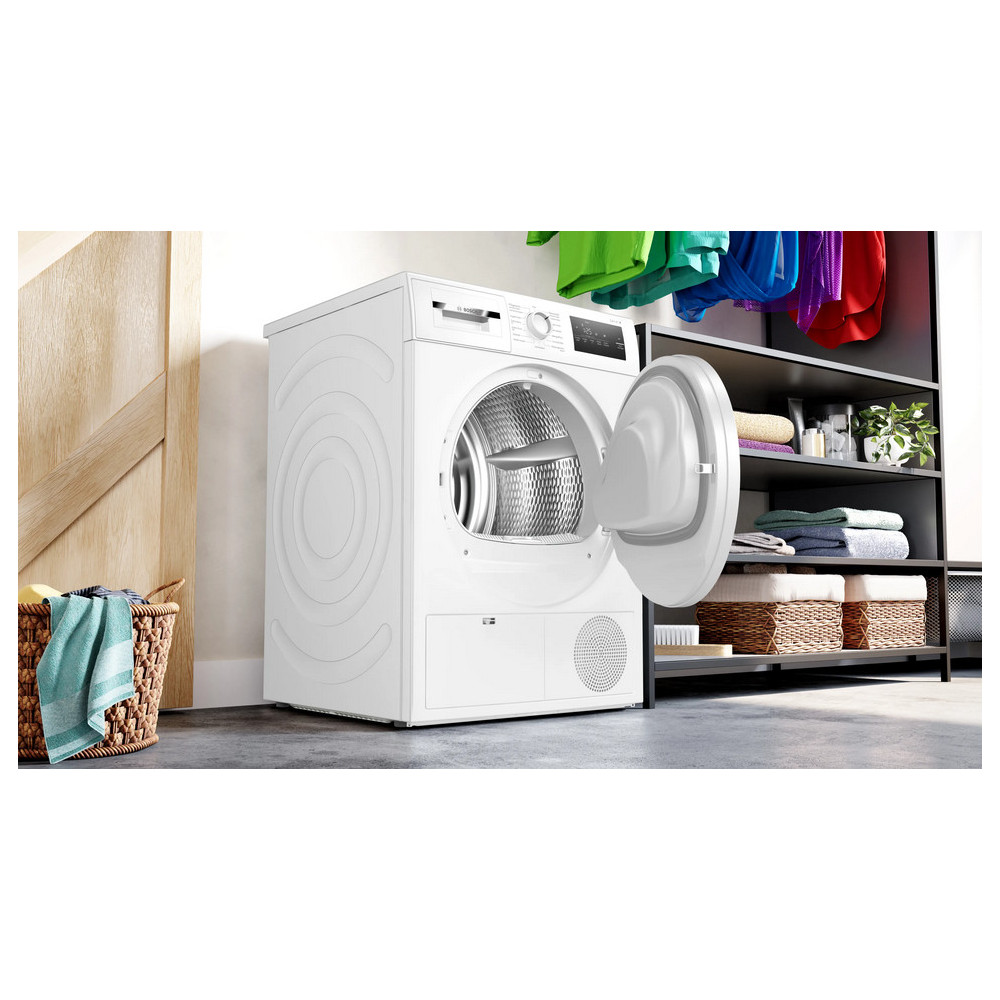 Bosch Serie 4 WTN83203 sèche-linge Pose libre Charge avant 8 kg B Blanc