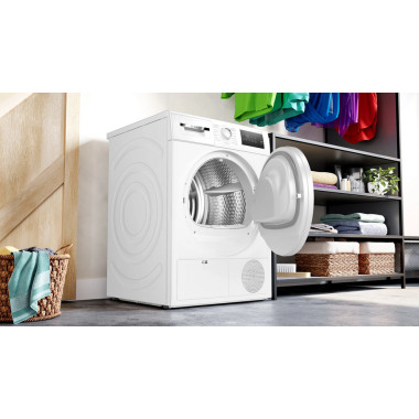 Bosch Serie 4 WTN83203 sèche-linge Pose libre Charge avant 8 kg B Blanc