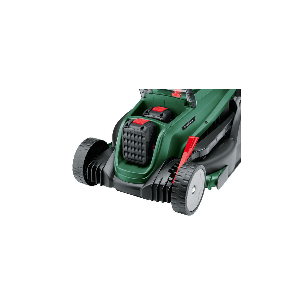 Bosch 37-550 Marcher derrière un tracteur tondeuse Batterie Noir, Vert