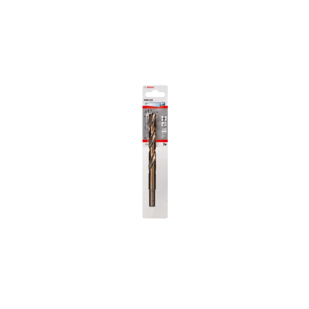 Bosch Forets à métaux rectifiés HSS-Co (cobalt)
