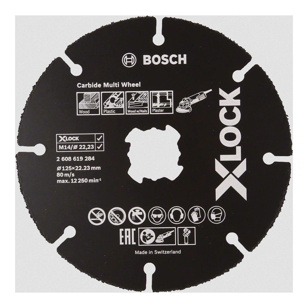 Bosch 2 608 619 284 accessoire pour meuleuse d'angle Disque de coupe