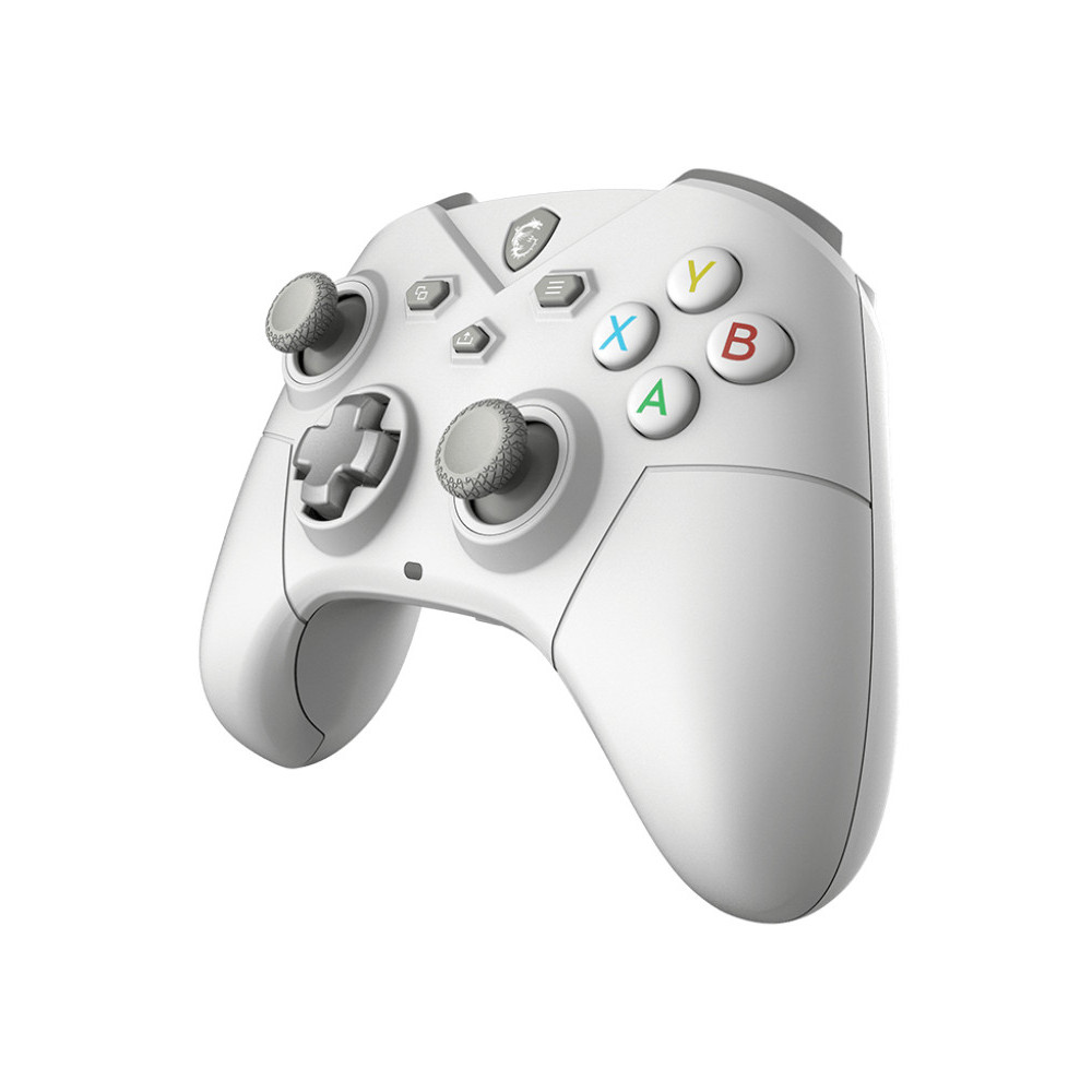 MSI FORCE GC300 WIRELESS WHITE Blanc USB 2.0 Manette de jeu Analogique PC