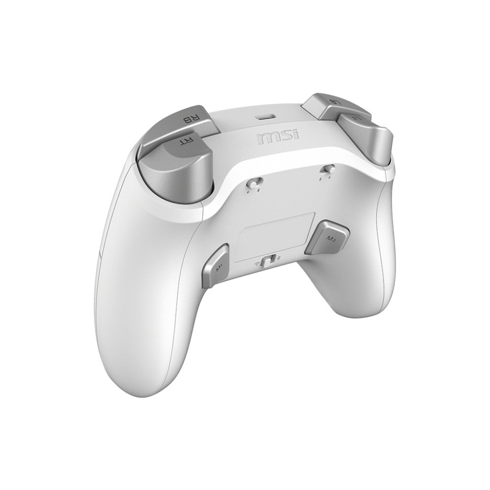 MSI FORCE GC300 WIRELESS WHITE Blanc USB 2.0 Manette de jeu Analogique PC