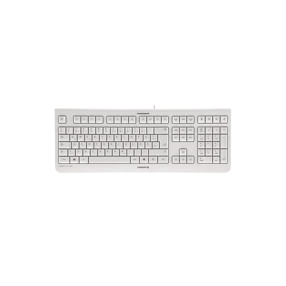 CHERRY KC 1000 clavier Universel USB AZERTY Belge Gris CHERRY KC 1000 clavier Universel USB AZERTY Belge Gris