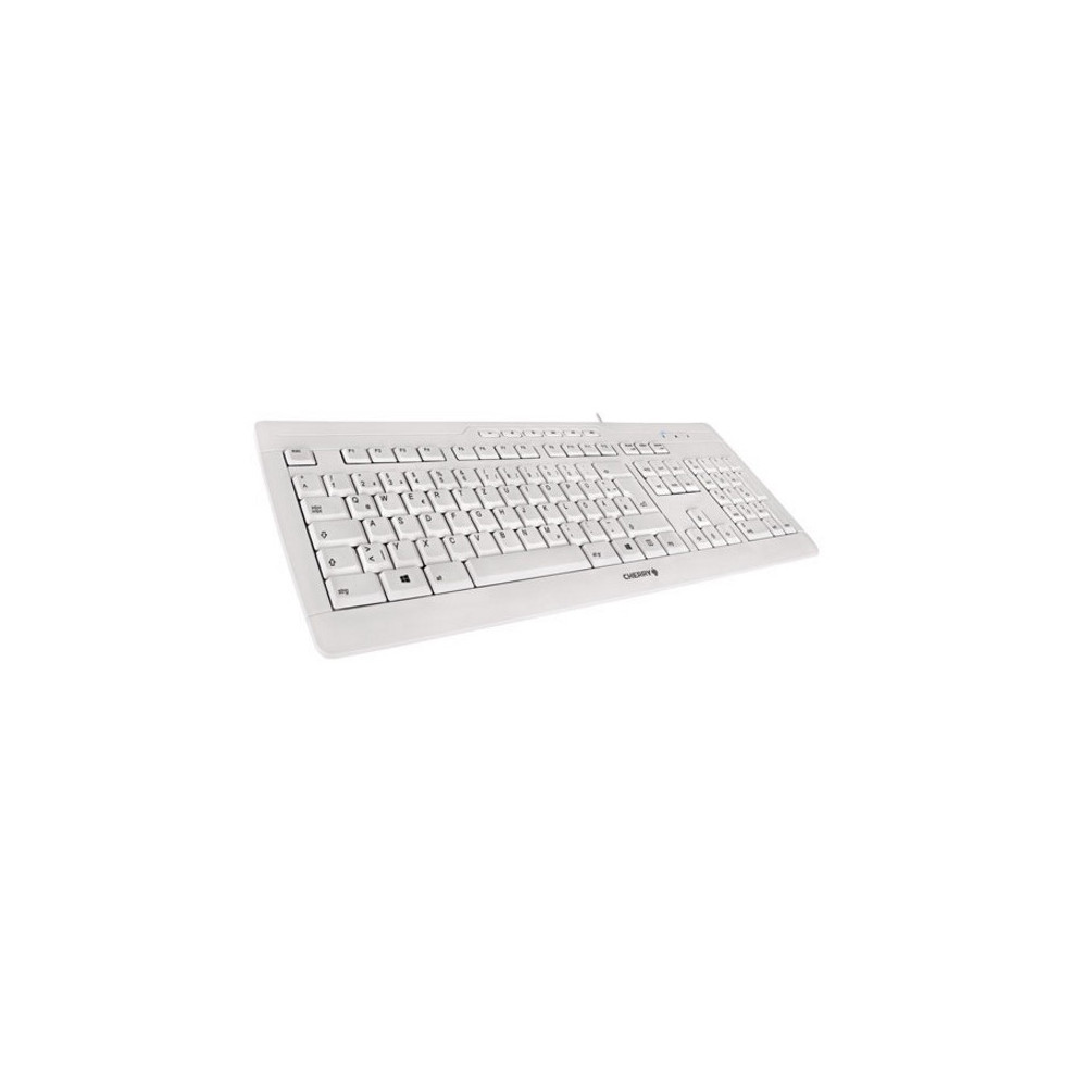 CHERRY STREAM 3.0 clavier Bureau USB Suisse Noir