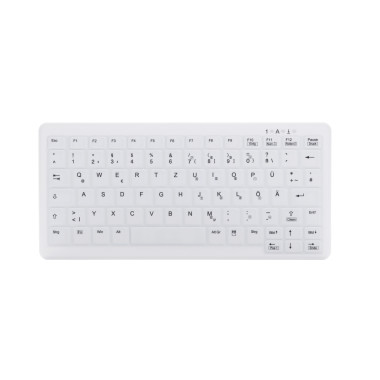 CHERRY AK-C4110 clavier Médical RF sans fil QWERTZ Allemand Blanc