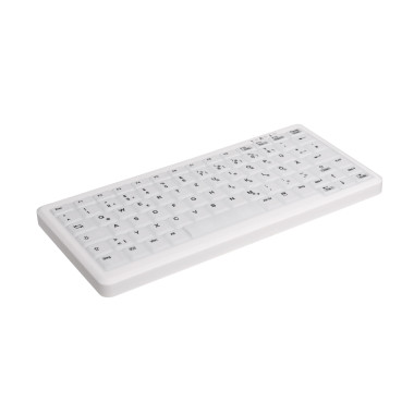 CHERRY AK-C4110 clavier Médical RF sans fil QWERTZ Allemand Blanc