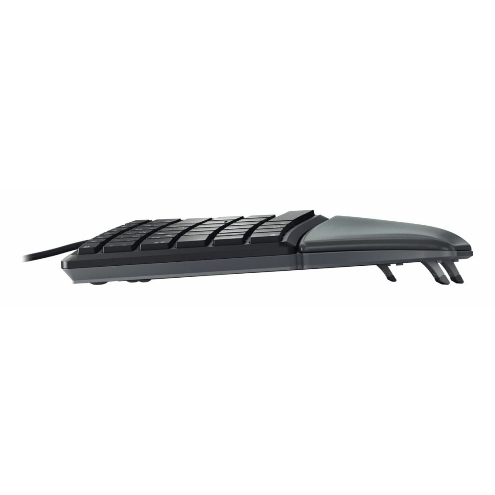 CHERRY KC 4500 ERGO clavier Universel USB AZERTY Belge Noir