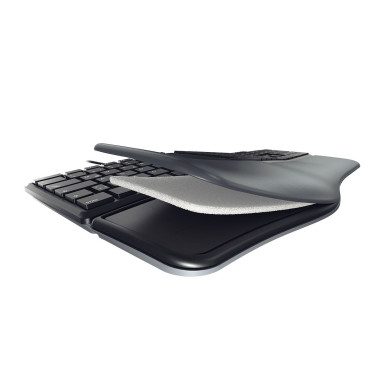 CHERRY KC 4500 ERGO clavier Universel USB QWERTY Anglais américain Noir