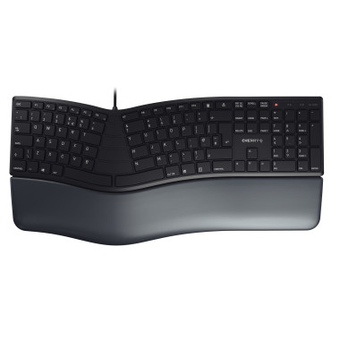 CHERRY KC 4500 ERGO clavier Universel USB QWERTY Anglais britannique Noir