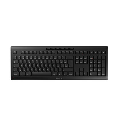 CHERRY Stream Wireless clavier Universel FR sans fil +USB QWERTZ Tchèque Noir