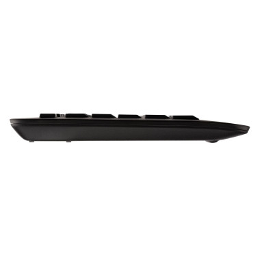 CHERRY DW 5100 clavier Souris incluse Maison RF sans fil Tchèque, Slovaque Noir
