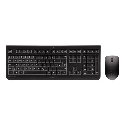 CHERRY DW 3000 clavier Souris incluse Bureau RF sans fil QWERTZ Tchèque Noir