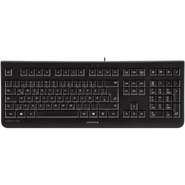 CHERRY KC 1000 clavier Universel USB QWERTY Nordique Noir