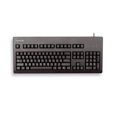 CHERRY G80-3000 clavier Universel USB + PS 2 Noir
