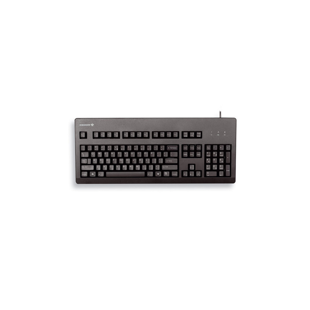 CHERRY G80-3000 clavier Universel USB + PS 2 Noir CHERRY G80-3000 clavier Universel USB + PS 2 Noir