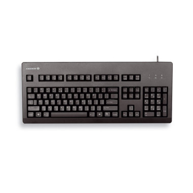 CHERRY G80-3000 clavier Universel USB + PS 2 Noir