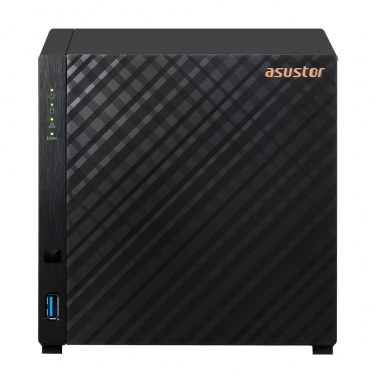 ASUSTOR AS1104T ASTBT037530 AS1104T NAS 4 baies SATA 1.4GHz Quadcore 1Go 1LAN 2.5GbE USB3.2