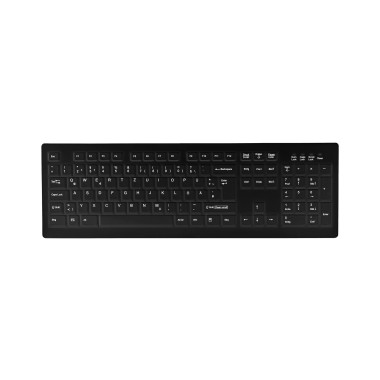 Active Key AK-C8100 clavier Médical RF sans fil QWERTZ Allemand Noir