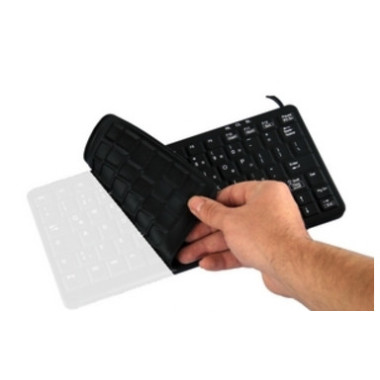 Active Key AK-C8100-B clavier Bureau USB QWERTZ Allemand Noir