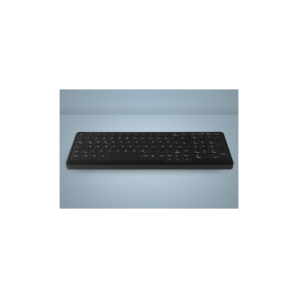 Active Key AK-C7000F clavier Bureau FR sans fil +USB Allemand Noir