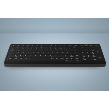 Active Key AK-C7000F clavier Bureau FR sans fil +USB Allemand Noir
