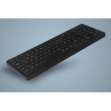 Active Key AK-C7000F clavier Bureau FR sans fil +USB Allemand Noir