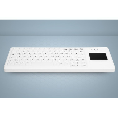 Active Key AK-C4400 clavier Industriel RF sans fil Anglais britannique Blanc