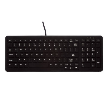 Active Key AK-CB7000F clavier Bureau USB QWERTZ Allemand Noir