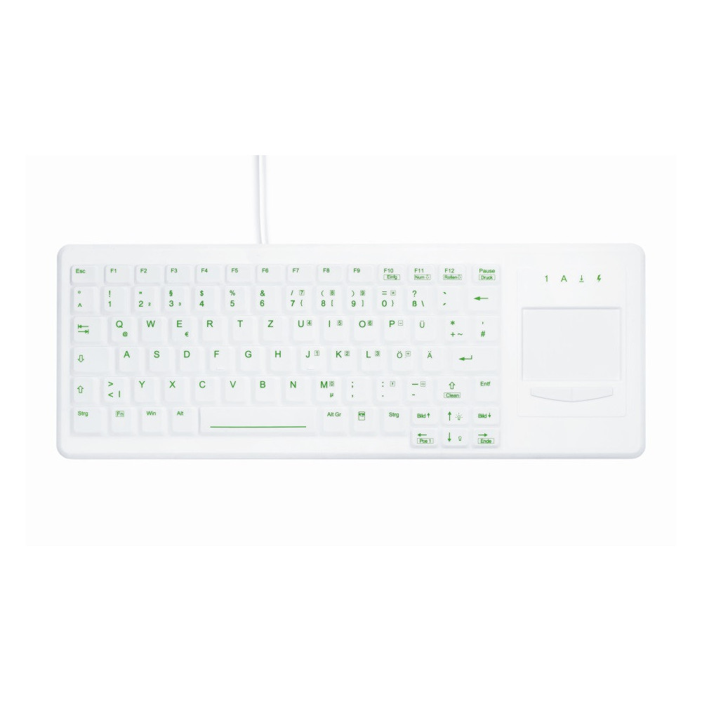 Active Key AK-C4400 clavier Médical USB + PS 2 Allemand Blanc Active Key AK-C4400 clavier Médical USB + PS 2 Allemand Blanc