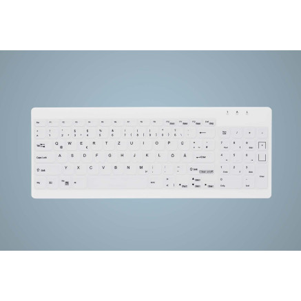 Active Key AK-C7012 clavier Industriel USB Allemand Blanc