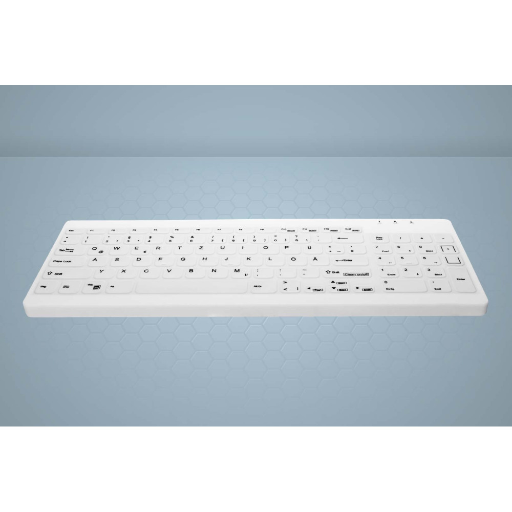 Active Key AK-C7012 clavier Industriel USB Allemand Blanc