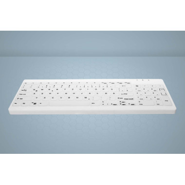 Active Key AK-C7012 clavier Industriel USB Allemand Blanc