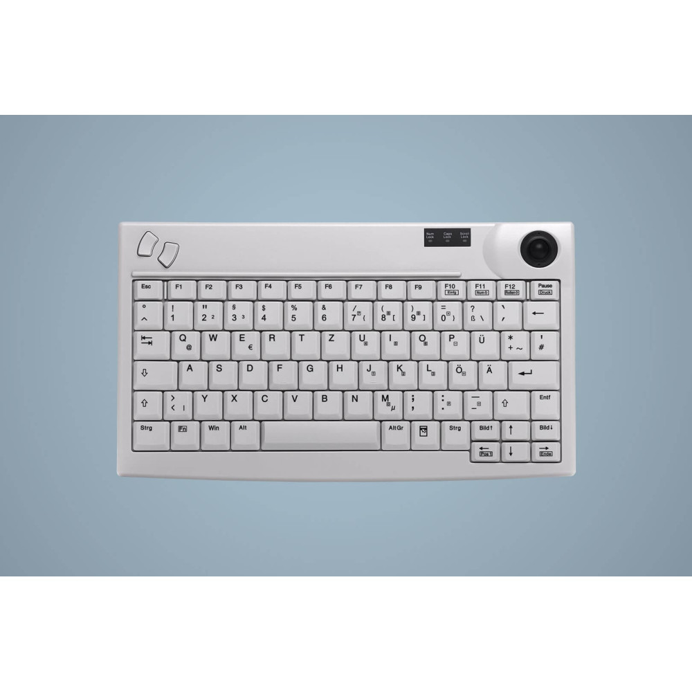 Active Key AK-440 clavier Bureau USB QWERTZ Allemand Blanc