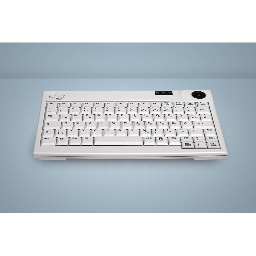 Active Key AK-440 clavier Bureau USB QWERTZ Allemand Blanc