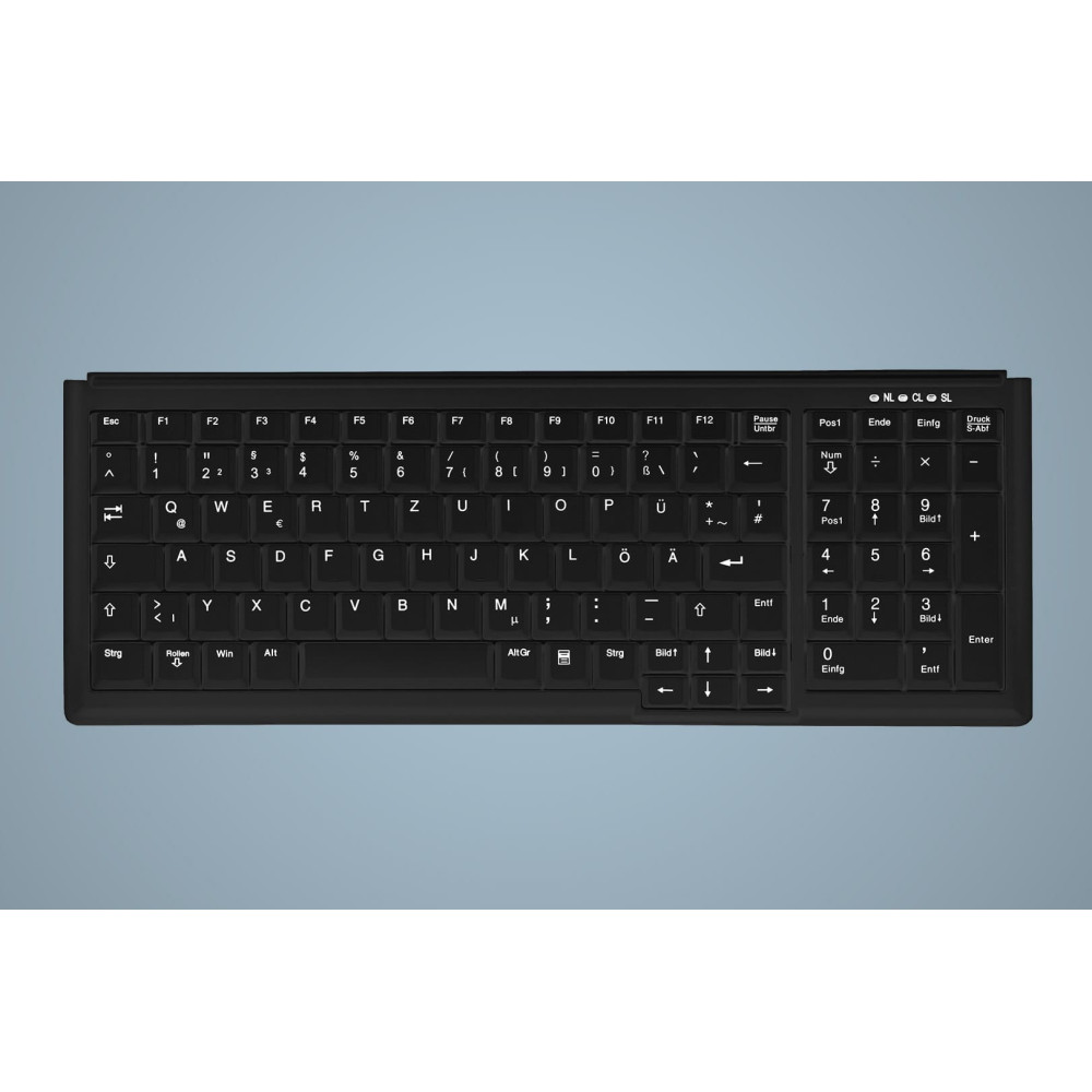 Active Key АК-7000 clavier Industriel PS 2 QWERTZ Allemand Noir Active Key АК-7000 clavier Industriel PS 2 QWERTZ Allemand Noir