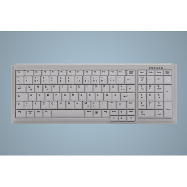 Active Key АК-7000 clavier Industriel USB Allemand Blanc