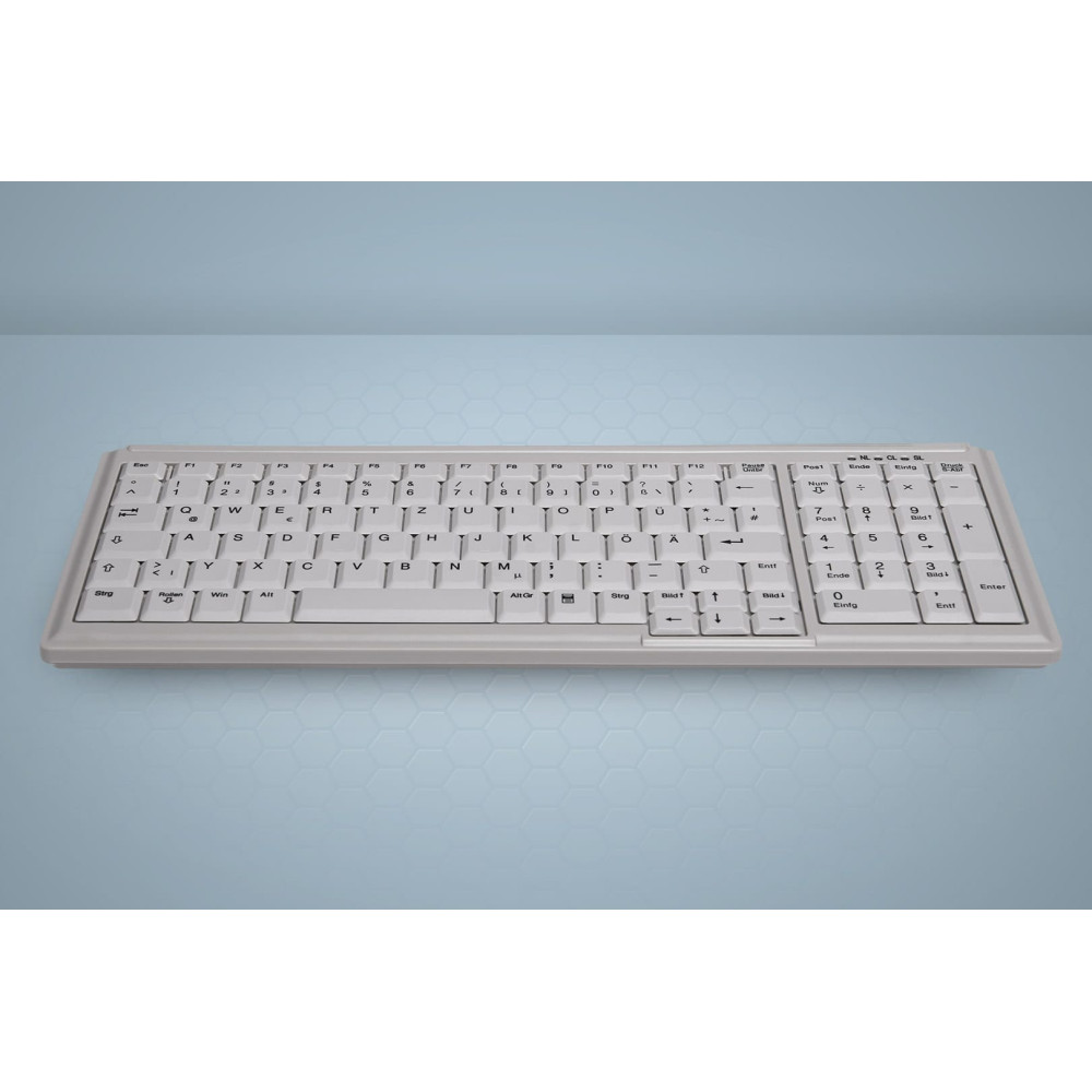 Active Key АК-7000 clavier Industriel USB Allemand Blanc