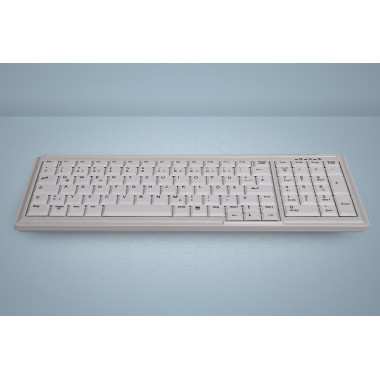 Active Key АК-7000 clavier Industriel USB Allemand Blanc